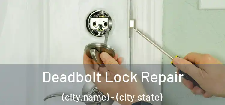  Deadbolt Lock Repair (city.name) - (city.state)